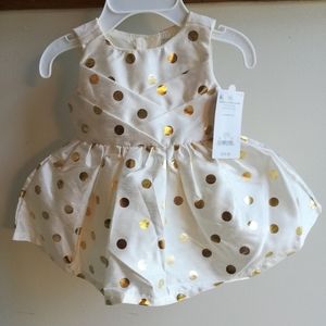 2 pc Polka Dot Dress by Just One You (Carter's)